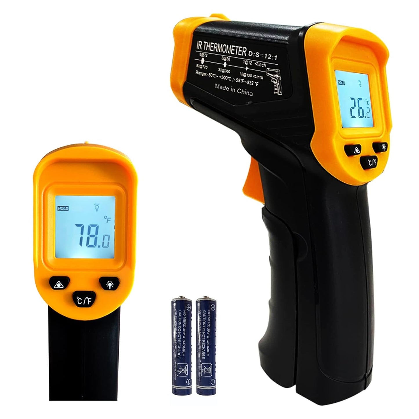 Digital Infrared Thermometer Laser Temperature Gun - Casting Supplies