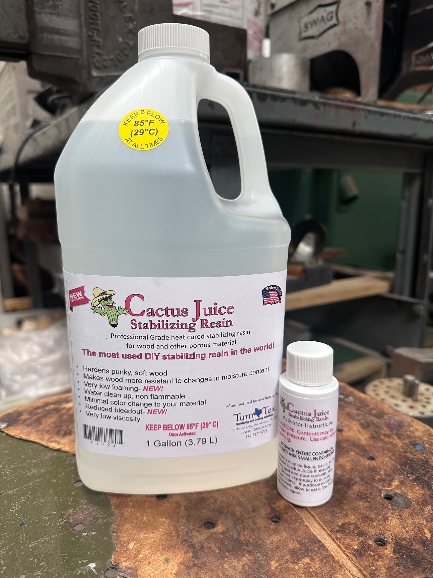 Cactus Juice Stabilizing Resin