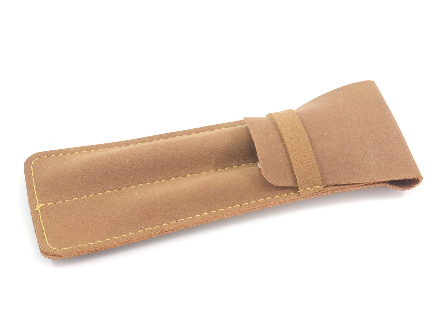 Double Leather Pen Sleeve
