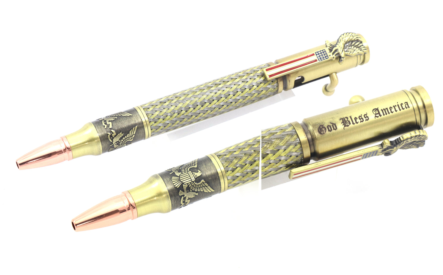 Bolt Action PSI Antique Brass American Eagle