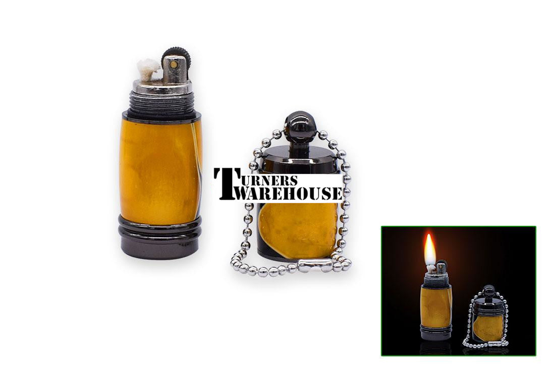 Lighter Key Chain Gun Metal