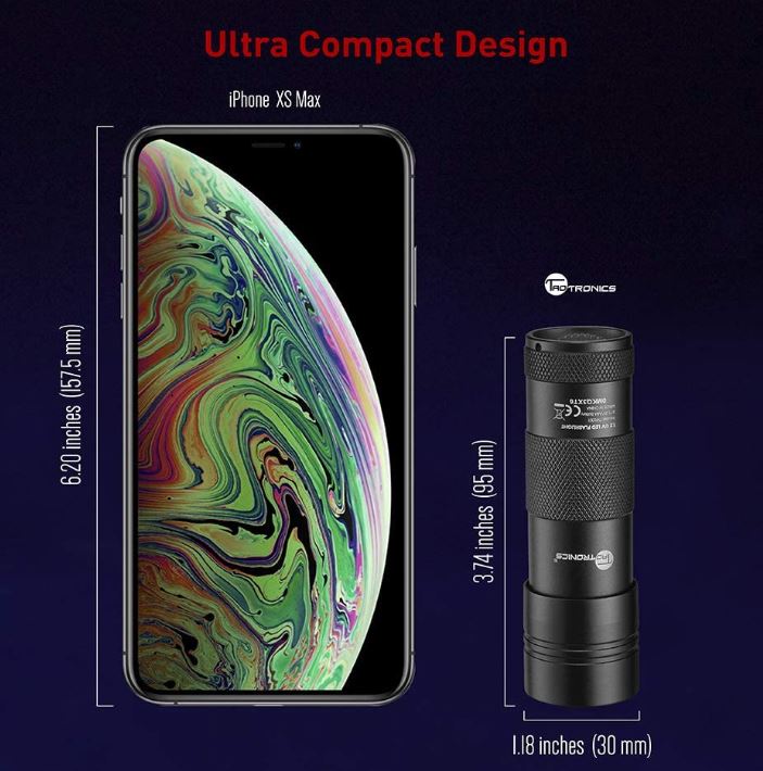 Black Light/UV Flashlight for Resin Casting