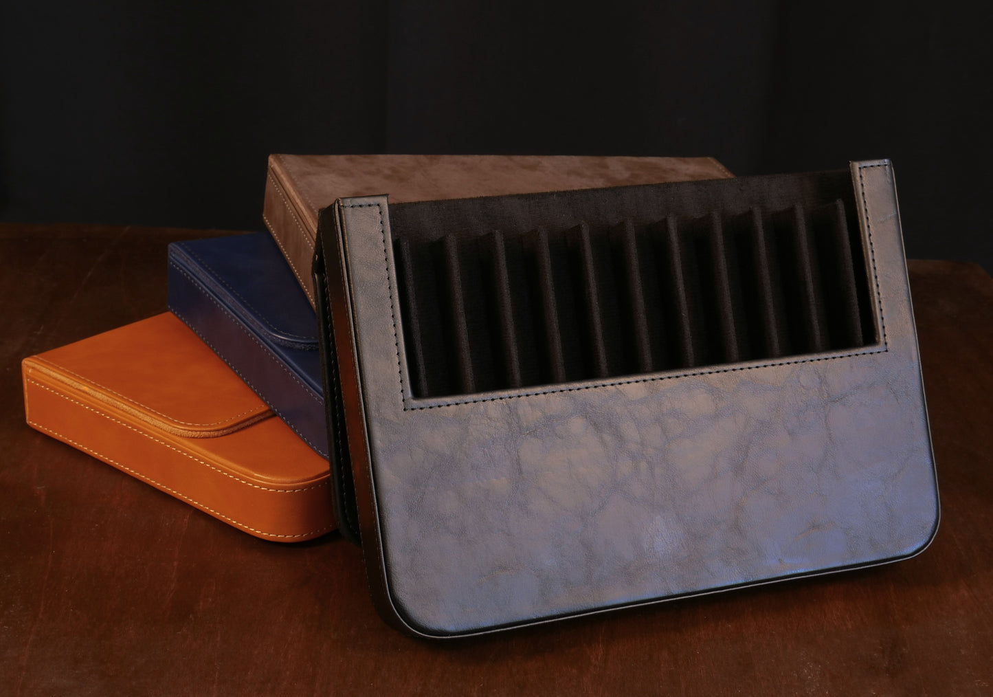 High End Leather Pen Case