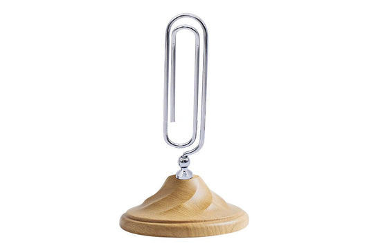 Paperclip Desk Memo Holder