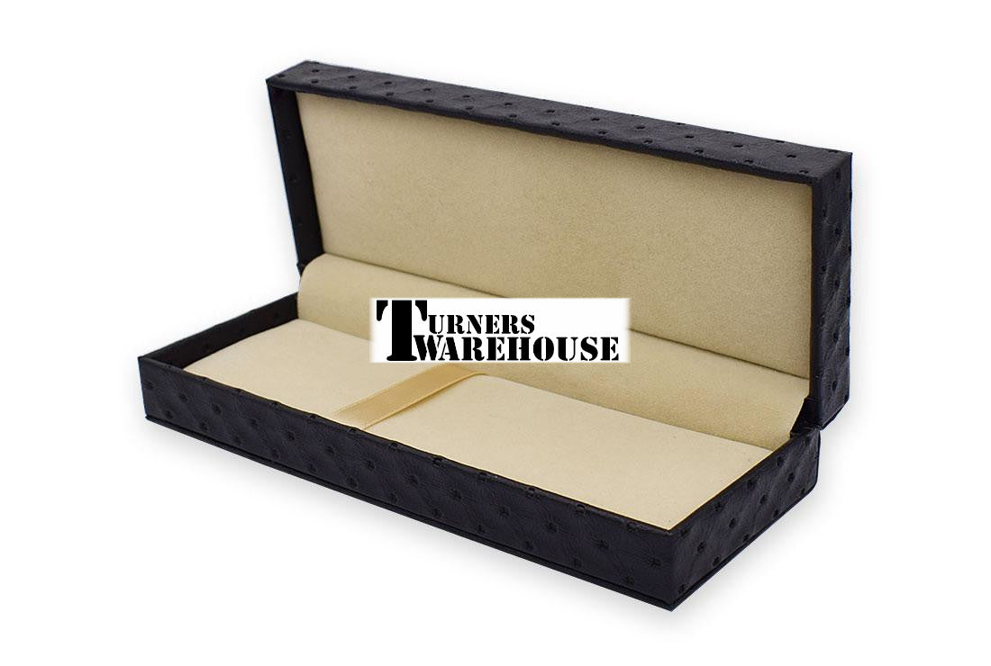 Tufted Leather Pen Box