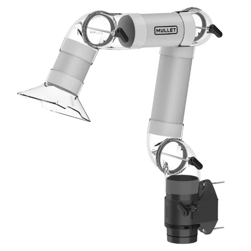 4 Inch Boom Arm Kit for Dust Collectors - Mullet Tools