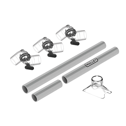 2 Inch Third Hand Dust Collection Boom Arm - Mullet Tools