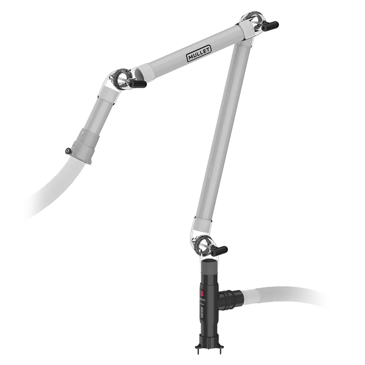 2 Inch Boom Arm Kit for Workbench Mounting - Mullet Tools