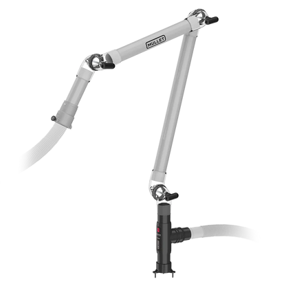 2 Inch Boom Arm Kit for Workbench Mounting - Mullet Tools