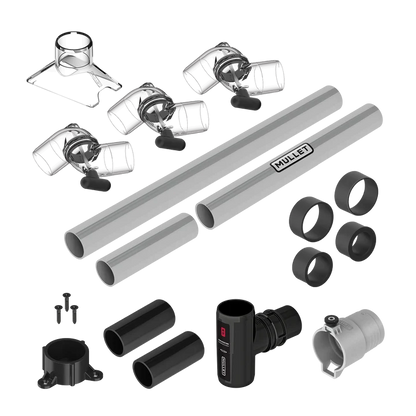 2 Inch Boom Arm Kit for Workbench Mounting - Mullet Tools