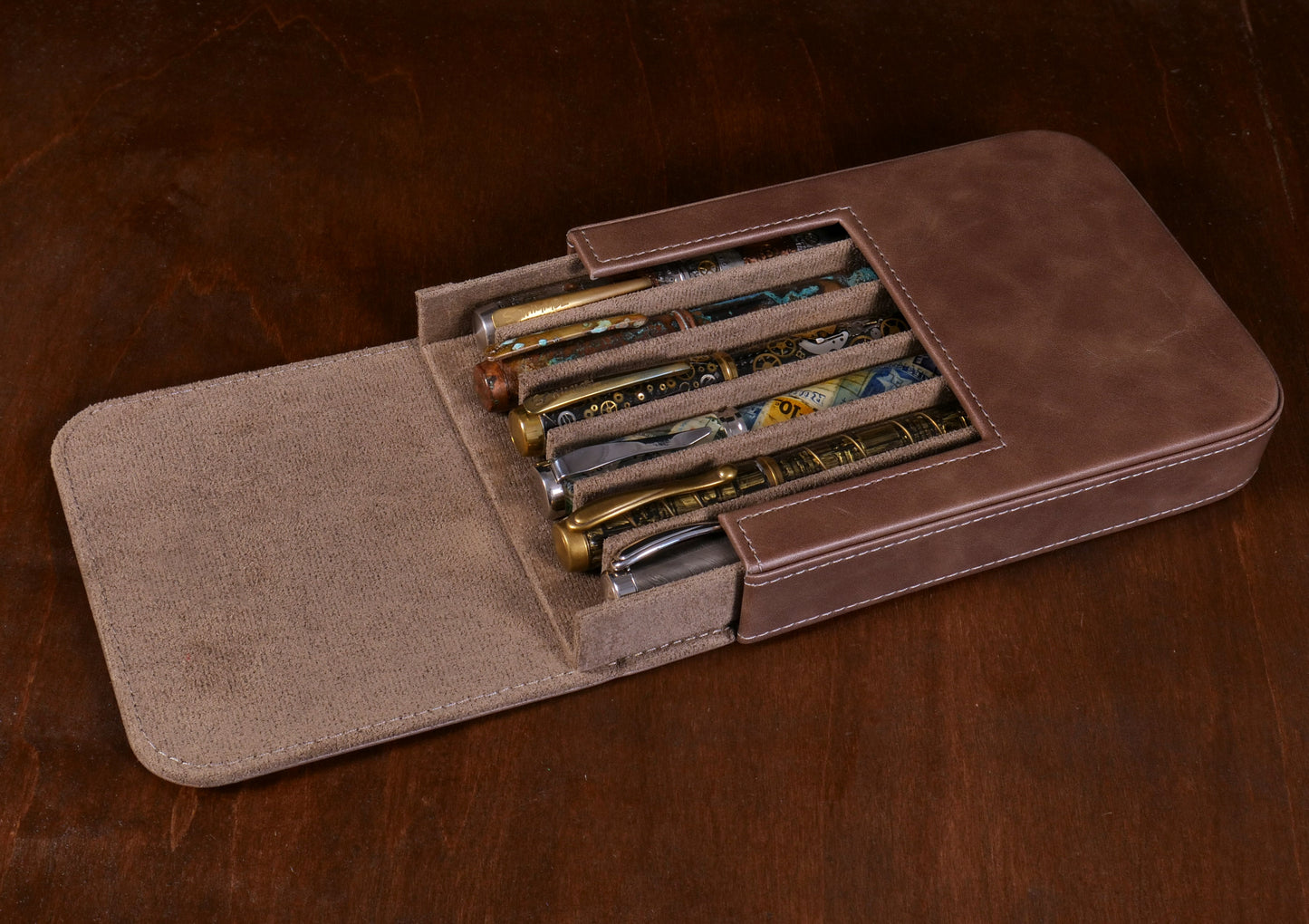 High End Leather Pen Case