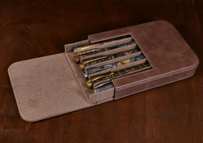High End Leather Pen Case