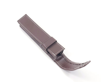 Brown Leather Pen Case