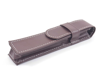 Brown Leather Pen Case