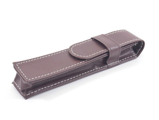 Brown Leather Pen Case