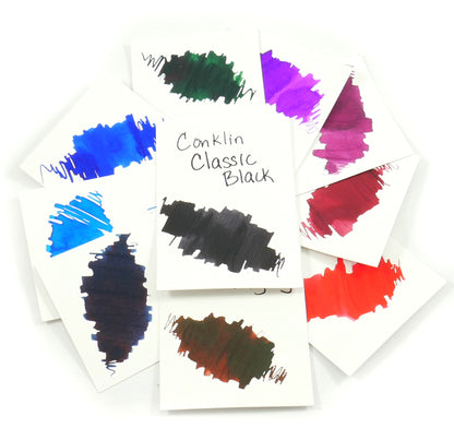 Fountain Ink Samples - Conklin Ink