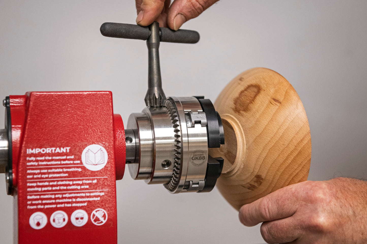 Axminster GK88 Chuck & Backplate