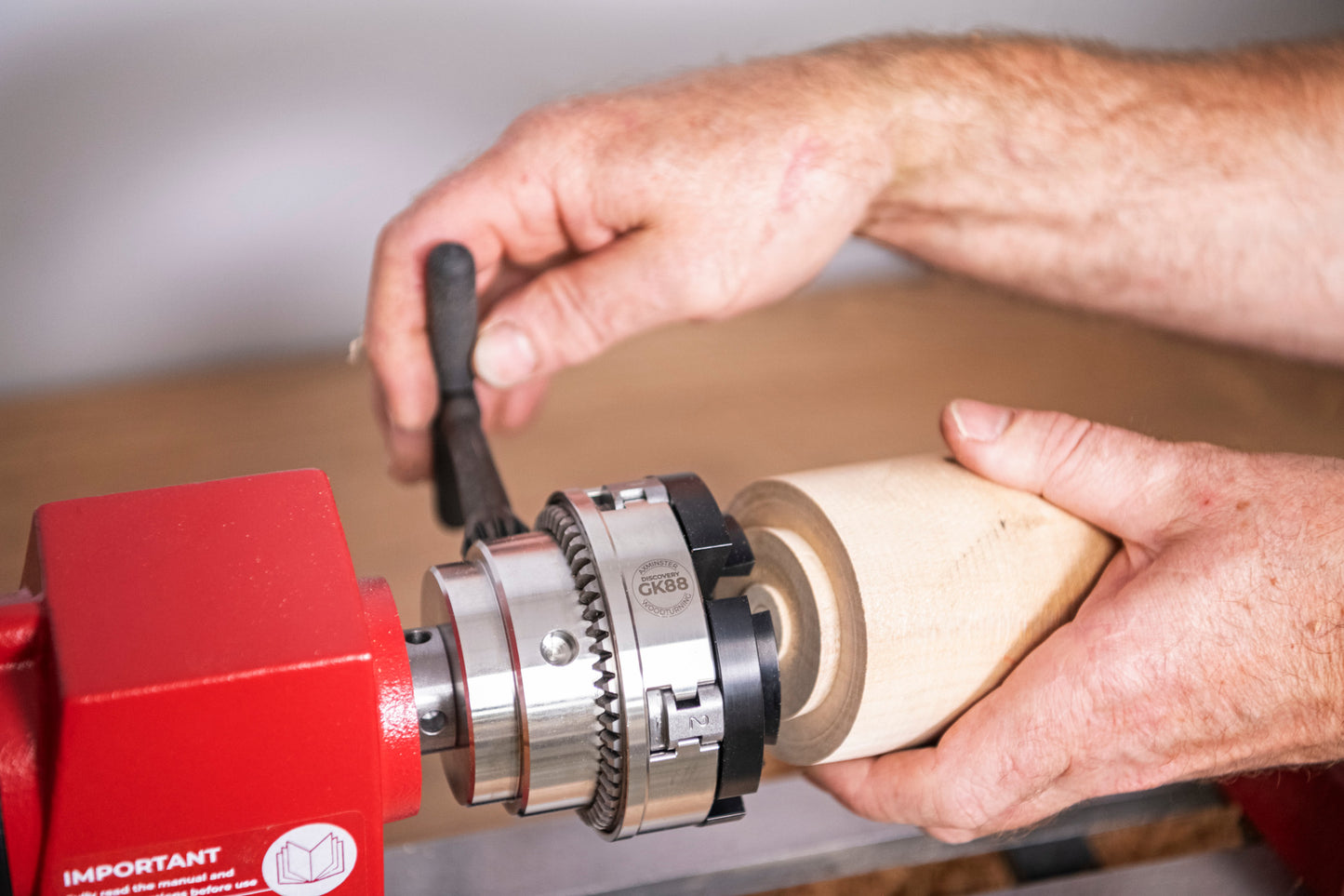 Axminster GK88 Chuck & Backplate