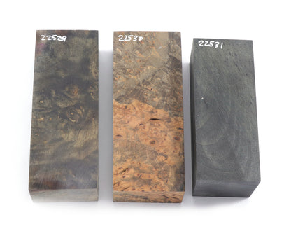 Stabilized Bottle Stopper Blanks - under 5"