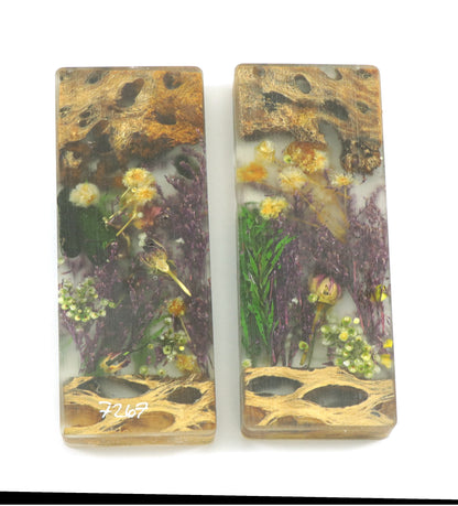 Top Choice Flower Knife Scales