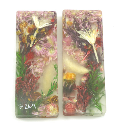 Top Choice Flower Knife Scales