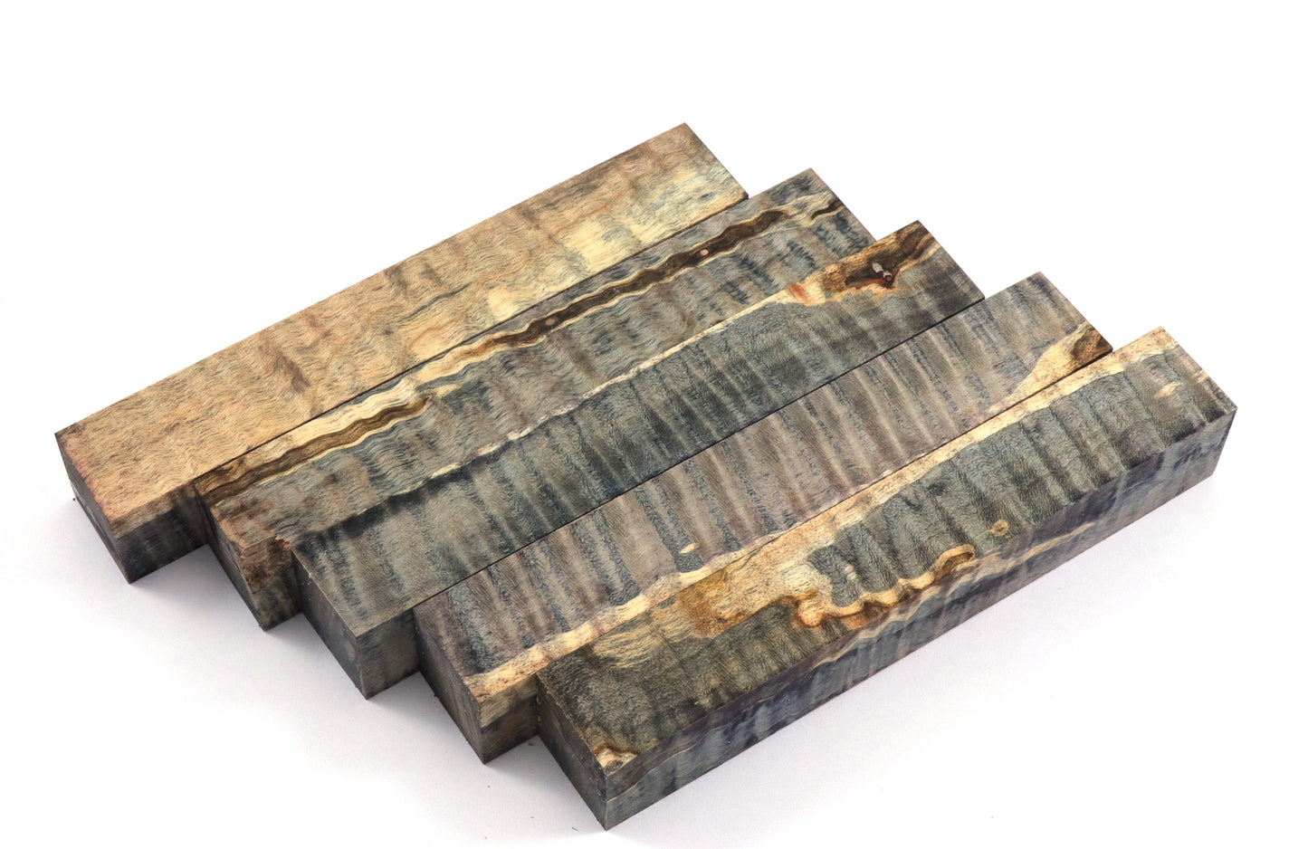 Stabilized Ambrosia Maple Pen Blanks