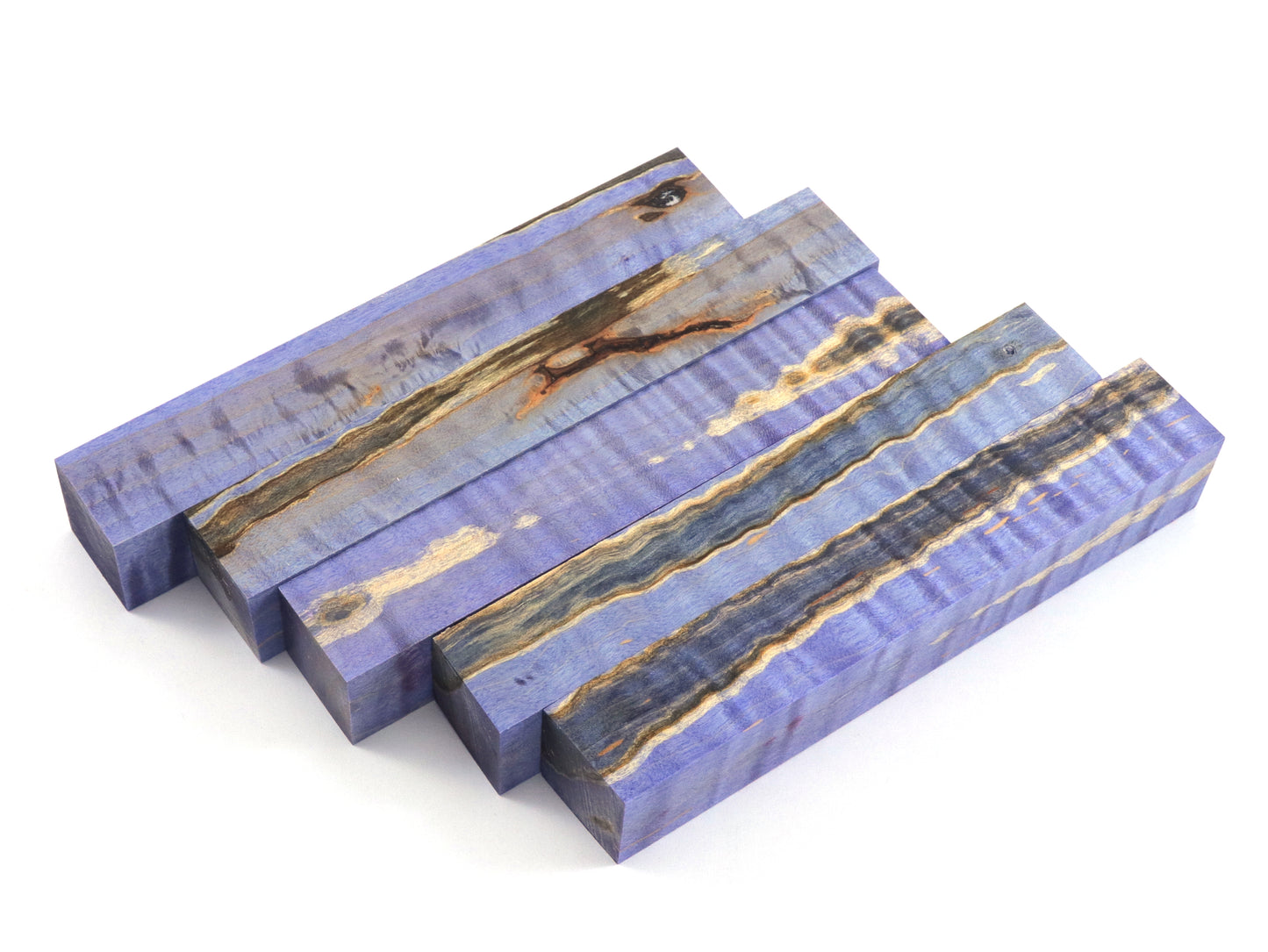 Stabilized Ambrosia Maple Pen Blanks