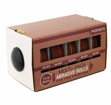 Abrasive Roll - 5 Assorted Grits