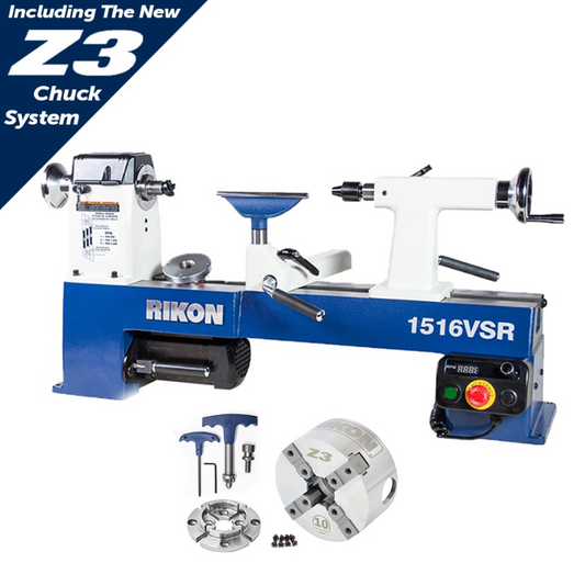Rikon 70-1516VSR Variable Speed Midi Lathe