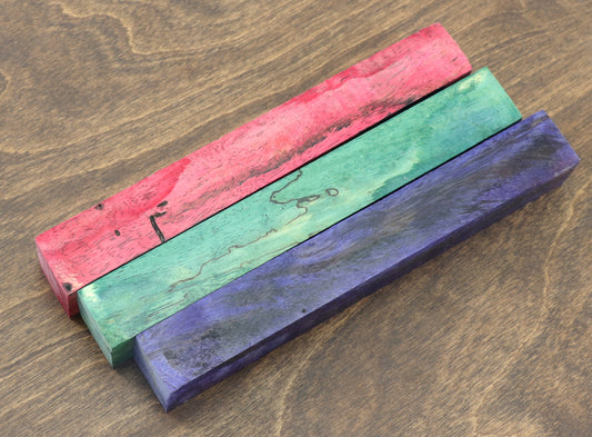 Stabilized Spalted Tamarind Pen Blanks
