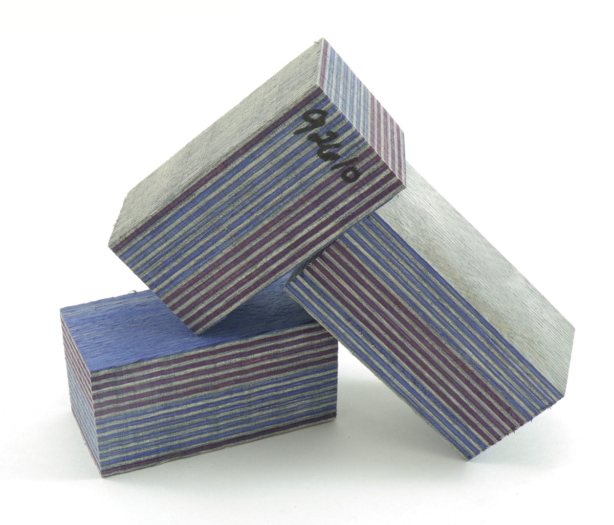 Laminated Wood Bottle Stopper Blanks - Spectra Ply