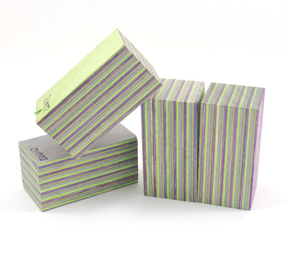 Laminated Wood Bottle Stopper Blanks - Spectra Ply