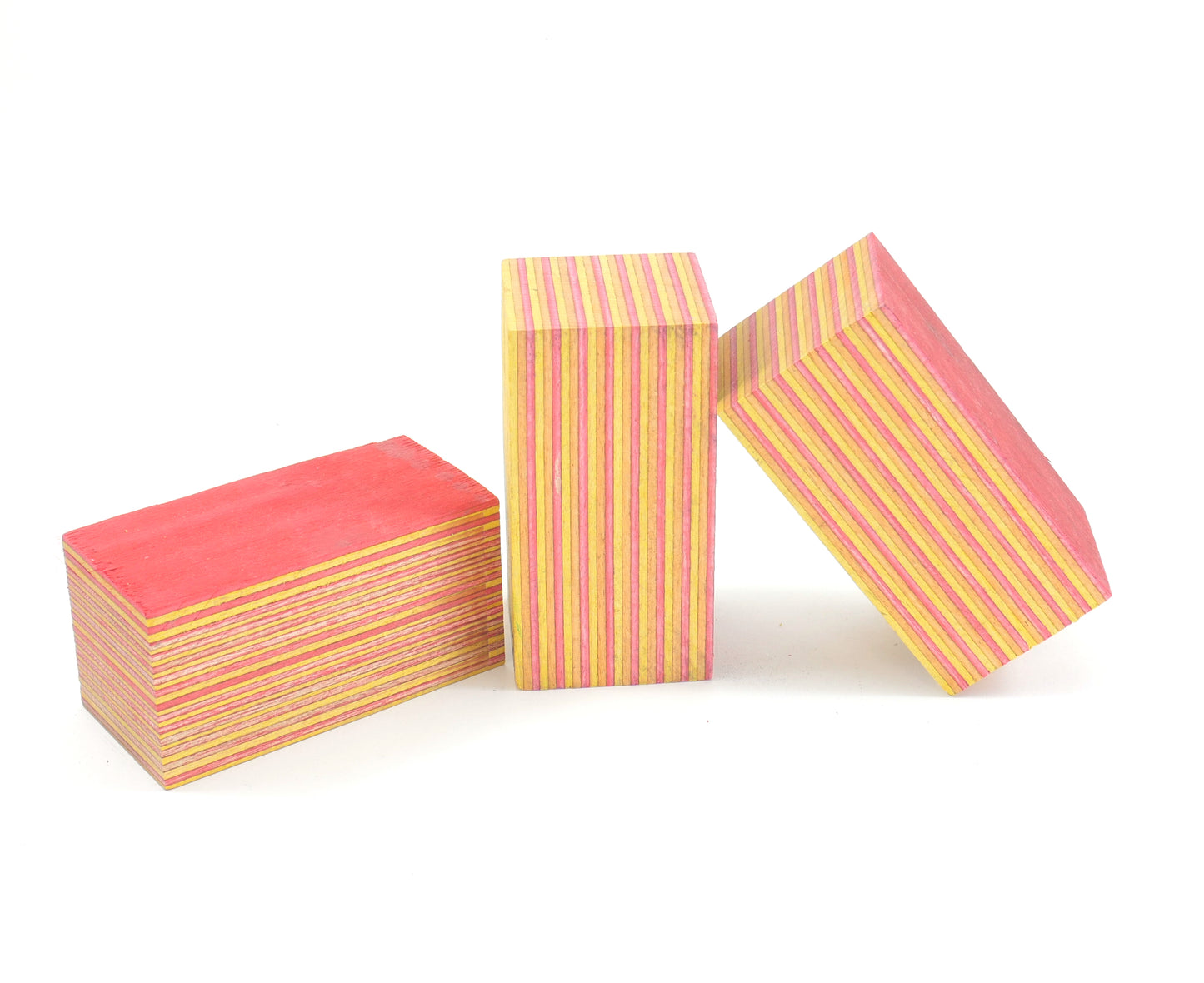 Laminated Wood Bottle Stopper Blanks - Spectra Ply