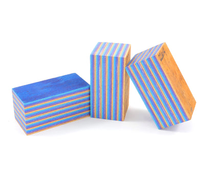 Laminated Wood Bottle Stopper Blanks - Spectra Ply