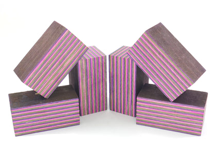 Laminated Wood Bottle Stopper Blanks - Spectra Ply