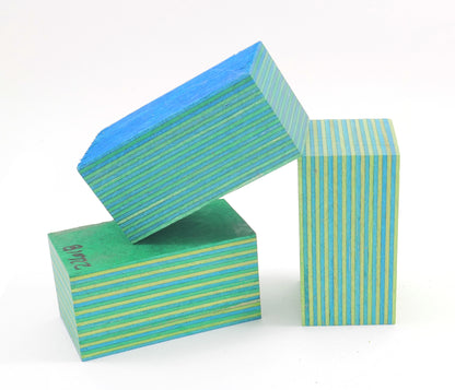 Laminated Wood Bottle Stopper Blanks - Spectra Ply