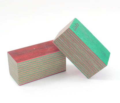 Laminated Wood Bottle Stopper Blanks - Spectra Ply