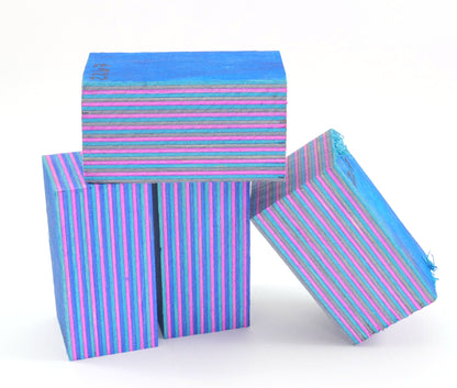 Laminated Wood Bottle Stopper Blanks - Spectra Ply