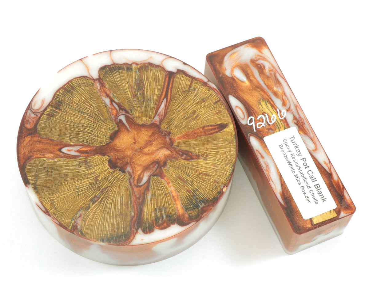 Cholla Turkey Pot Call Blanks