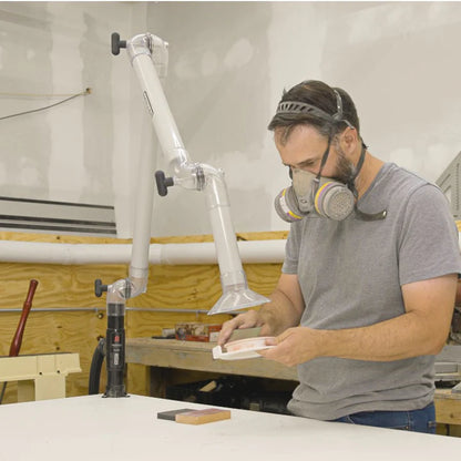 2 Inch Boom Arm Kit for Workbench Mounting - Mullet Tools