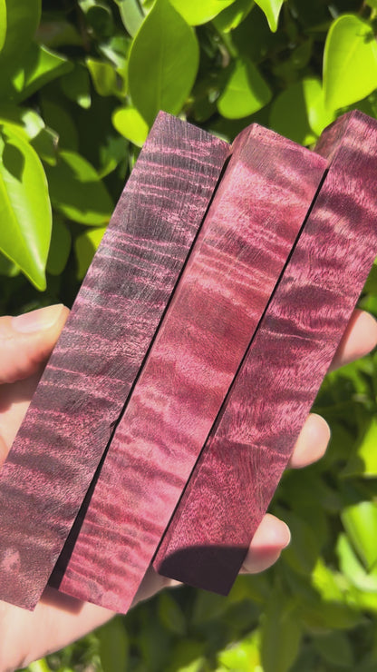 Stabilized Avocado Wood Pen Blanks