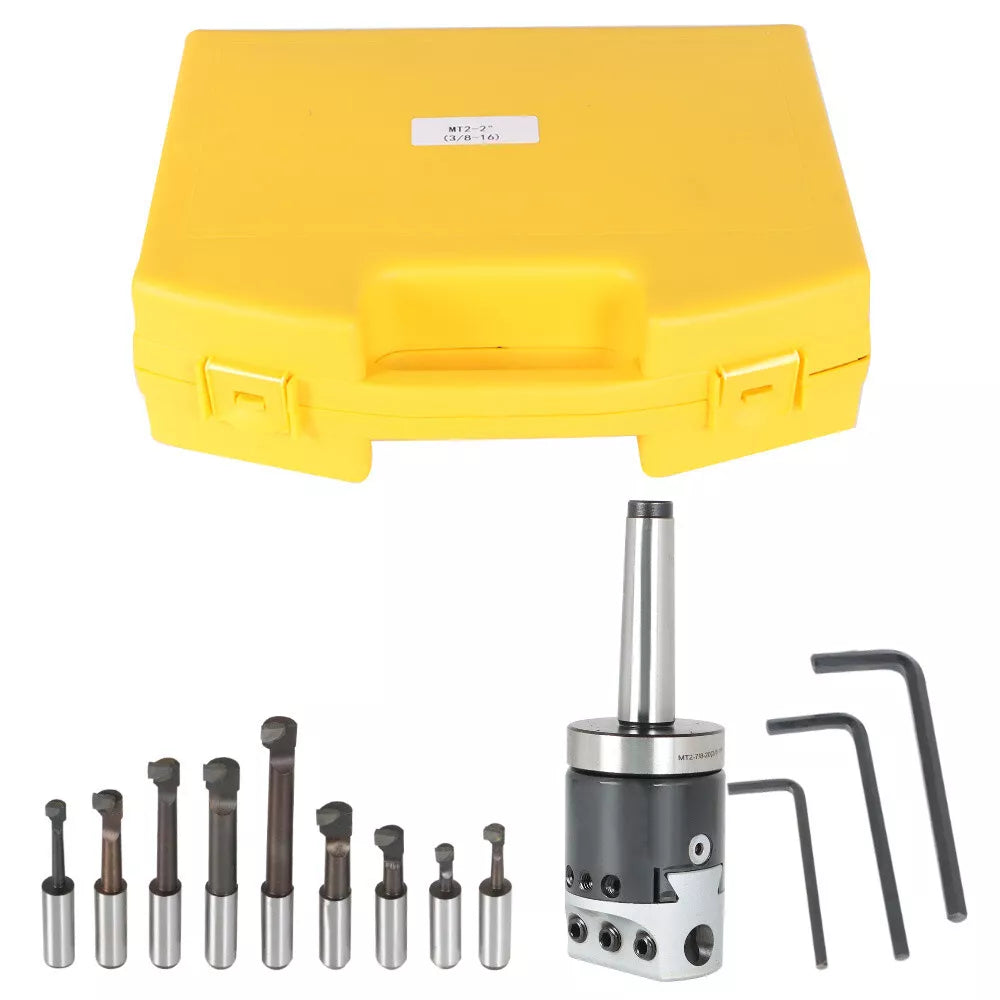 Boring Head 9 piece set - Ring Turning and more