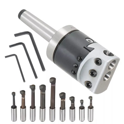 Boring Head 9 piece set - Ring Turning and more