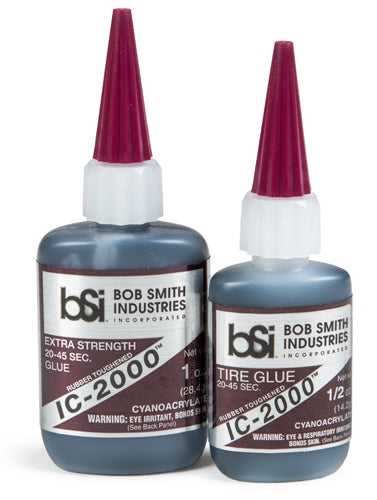 BSI Black Rubber Toughened CA Glue