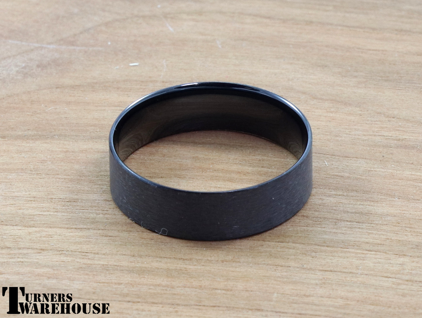 Ceramic Comfort Ring Core Black 6mm