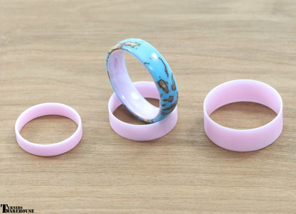 Ceramic Comfort Ring Core Pink 4mm 6mm 8mm