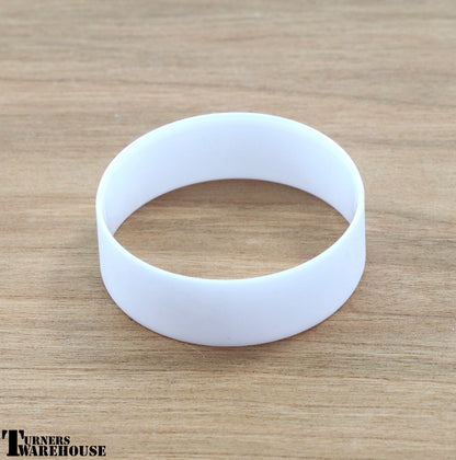 Ceramic Comfort Ring Core White 8mm