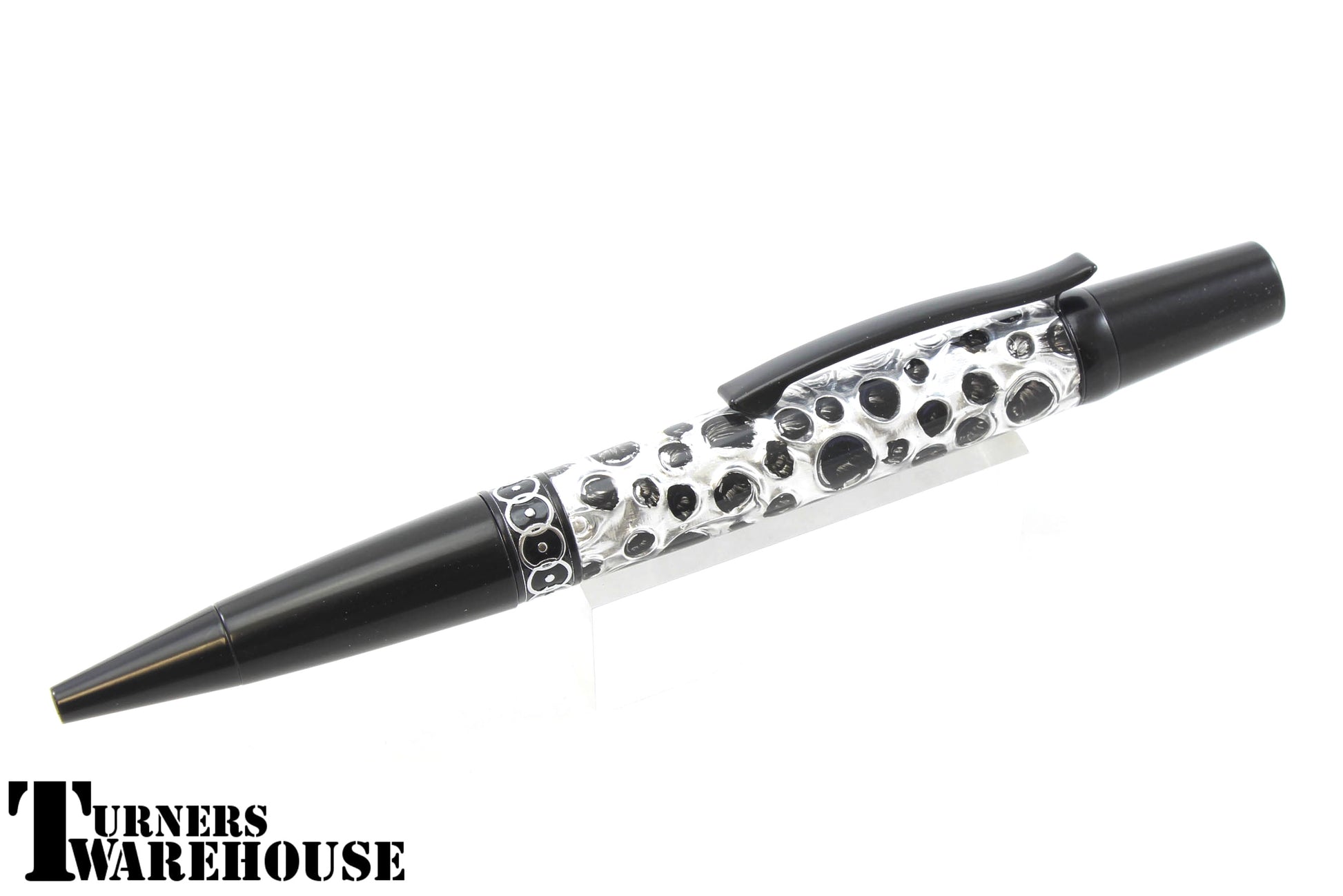 Elegant Monarch Pen Kit Black Chrome