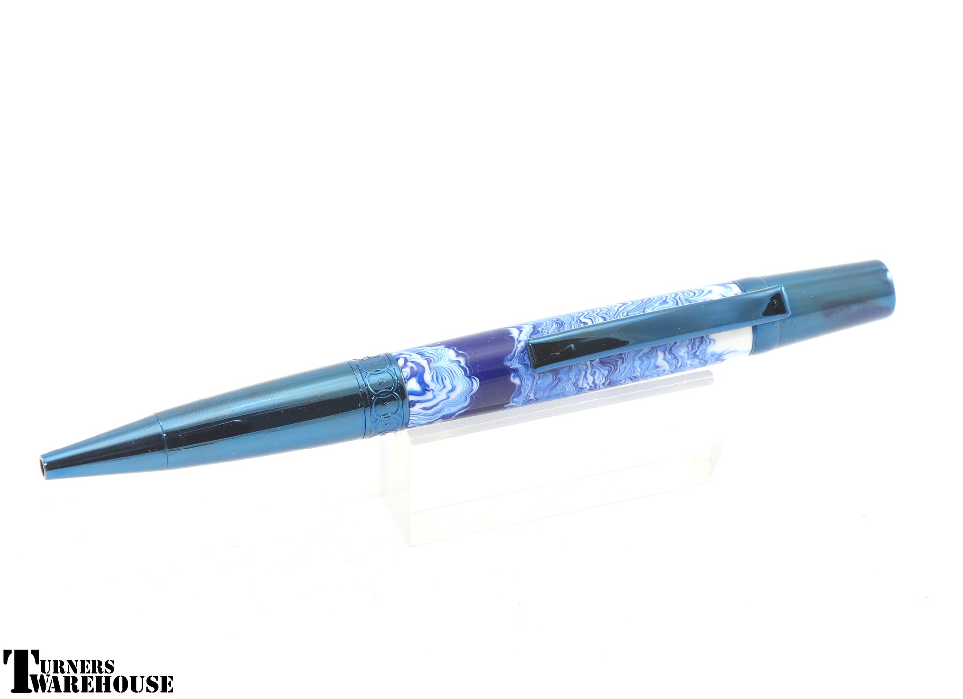 Elegant Monarch Pen Kit Blue Galaxy