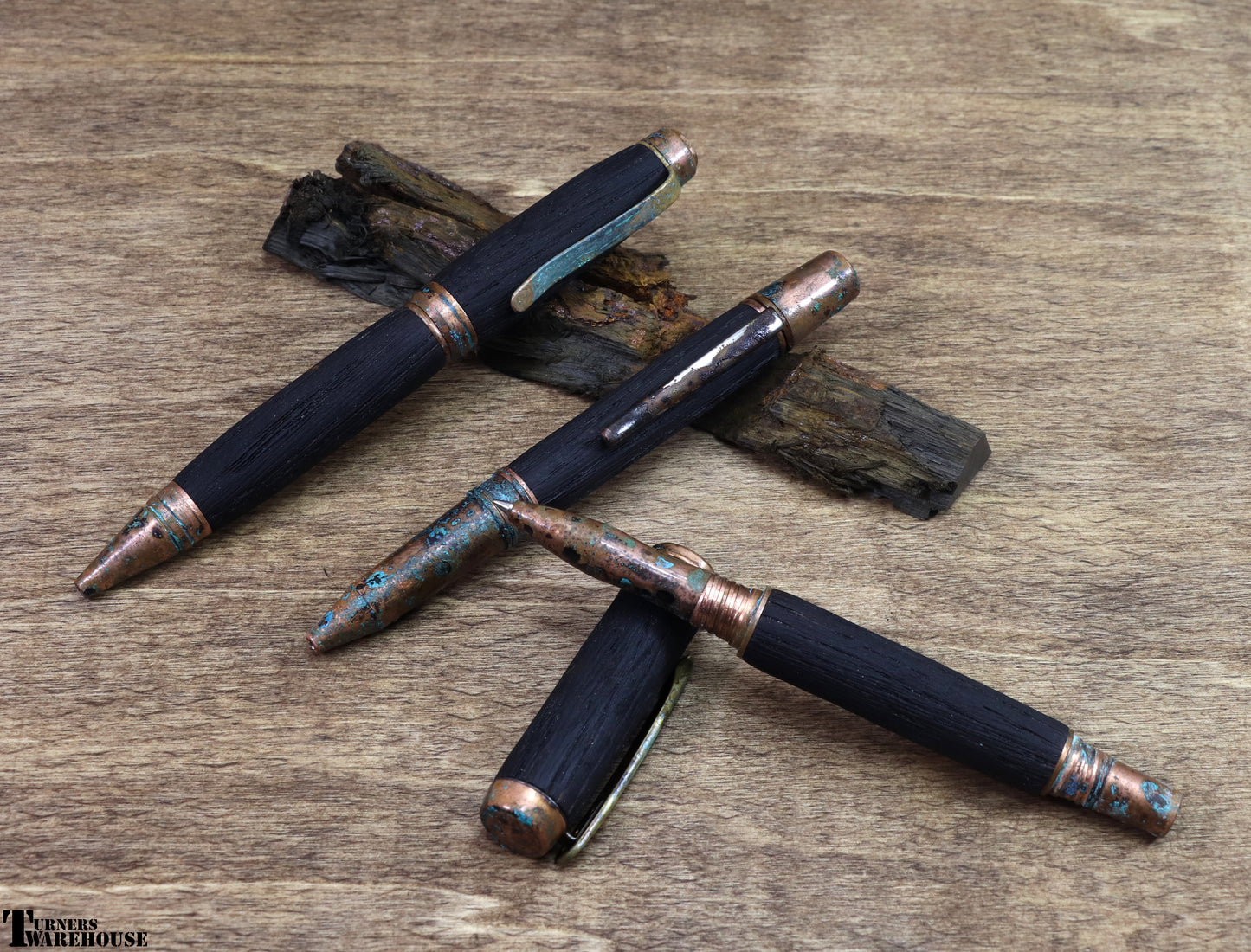  Element Series Pen Kits all Copper with Patina